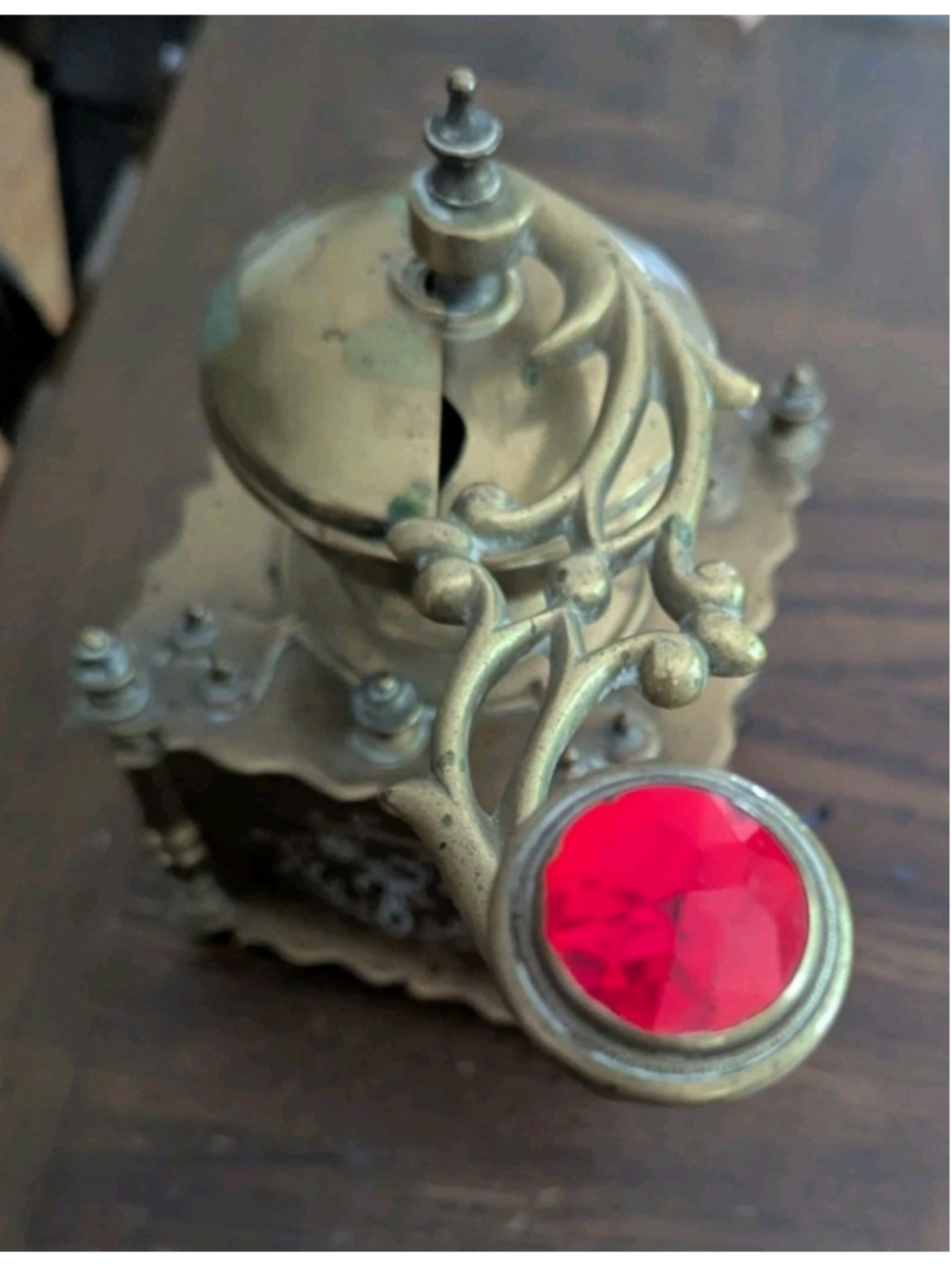 Vintage Brass Coffee Grinder Mill Hand Crank Turkish Spice Grinder, Coffee Grind